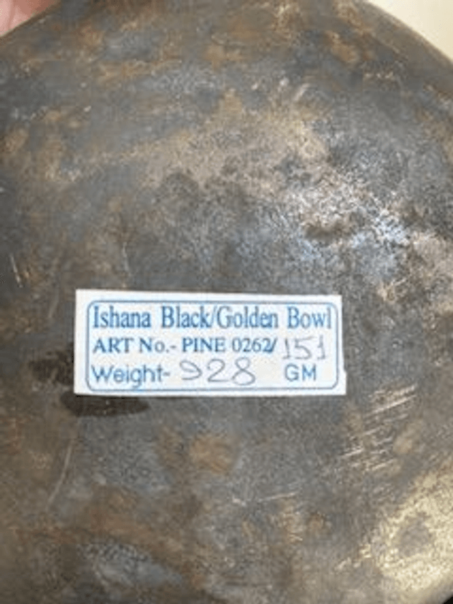 Bol tibétain ISHANA note LA# 18 Cm 928 Gr