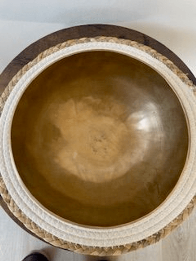 Bol tibétain CHAKEN note DO 23 Cm 1417 Gr