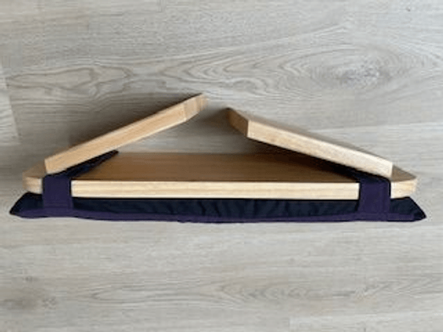 Banc de meditation avec coussin Violet
