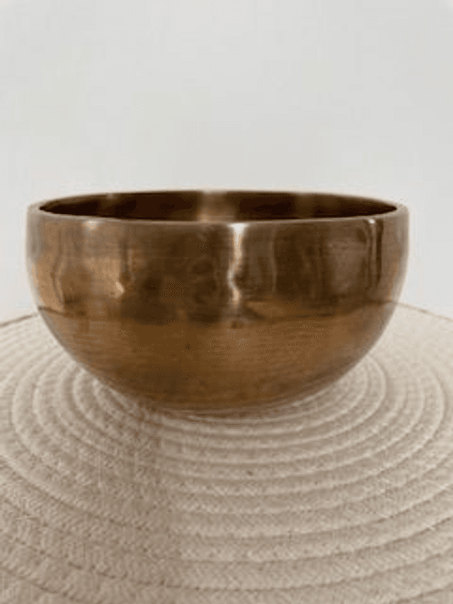 Bol Tibétain NADAYAGA note RE 18 Cm 912 Gr